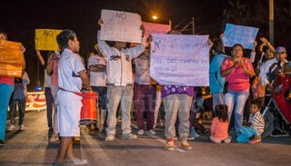 En la ruta, denunciaron el vaciamiento de una salita
